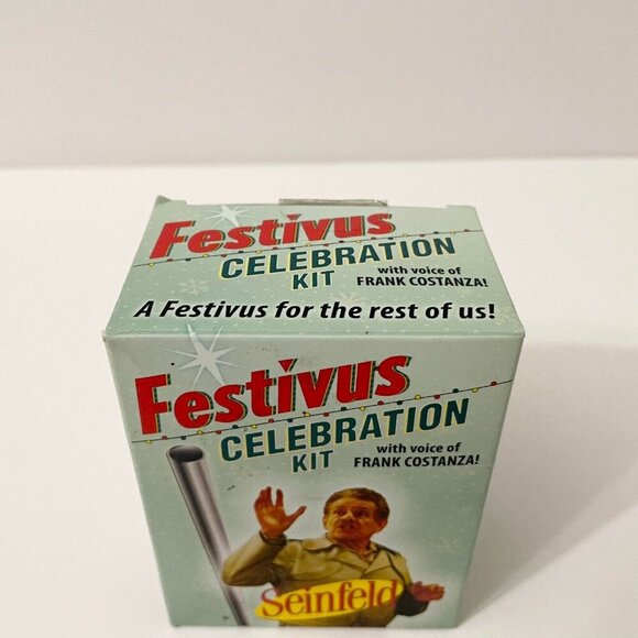 Seinfeld Festivus Celebration Kit with Frank Costanzas Voice Holiday - Picture 11 of 16